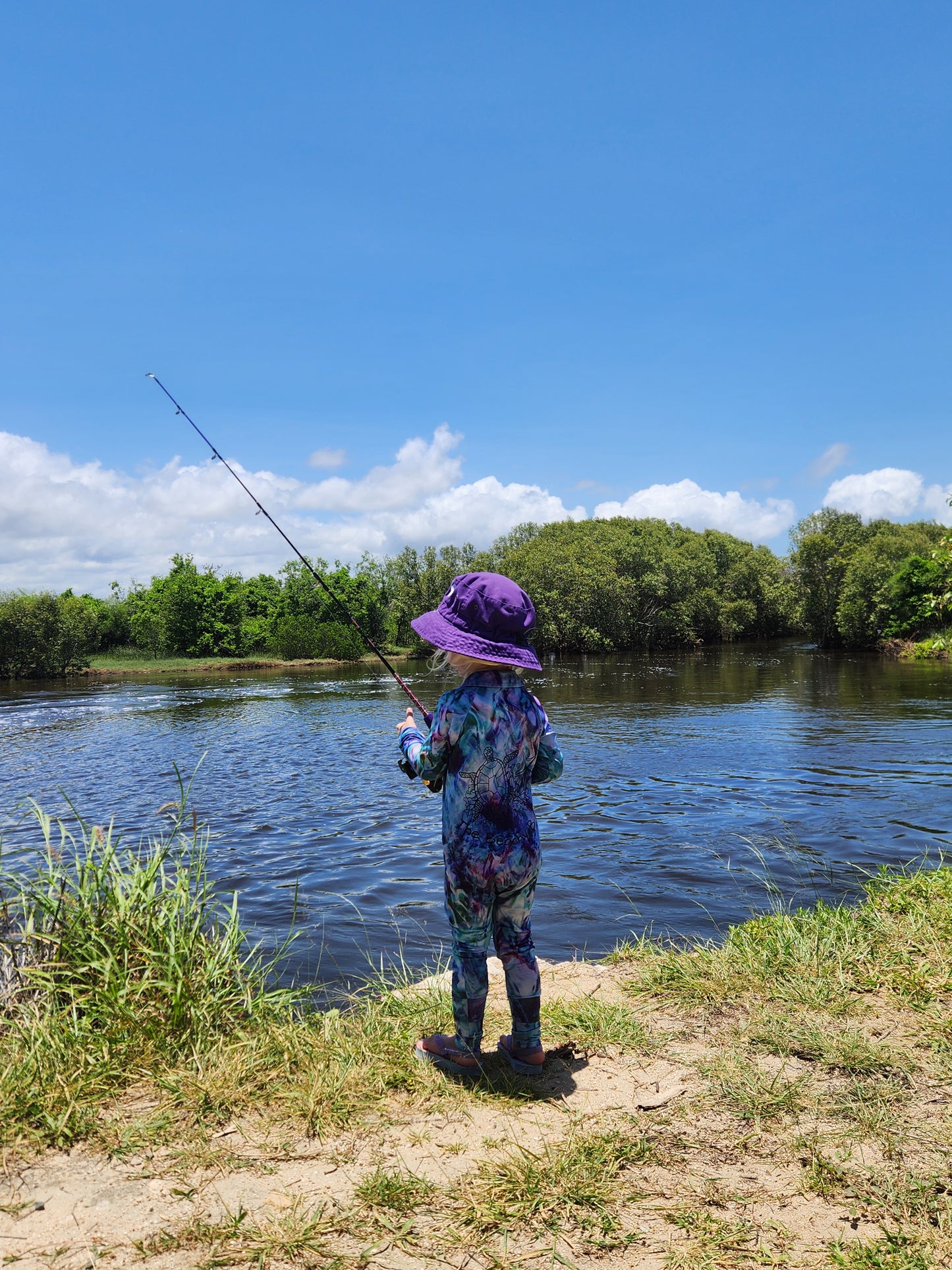 Fishing & Outdoor Romper - Whitsunday Paradise